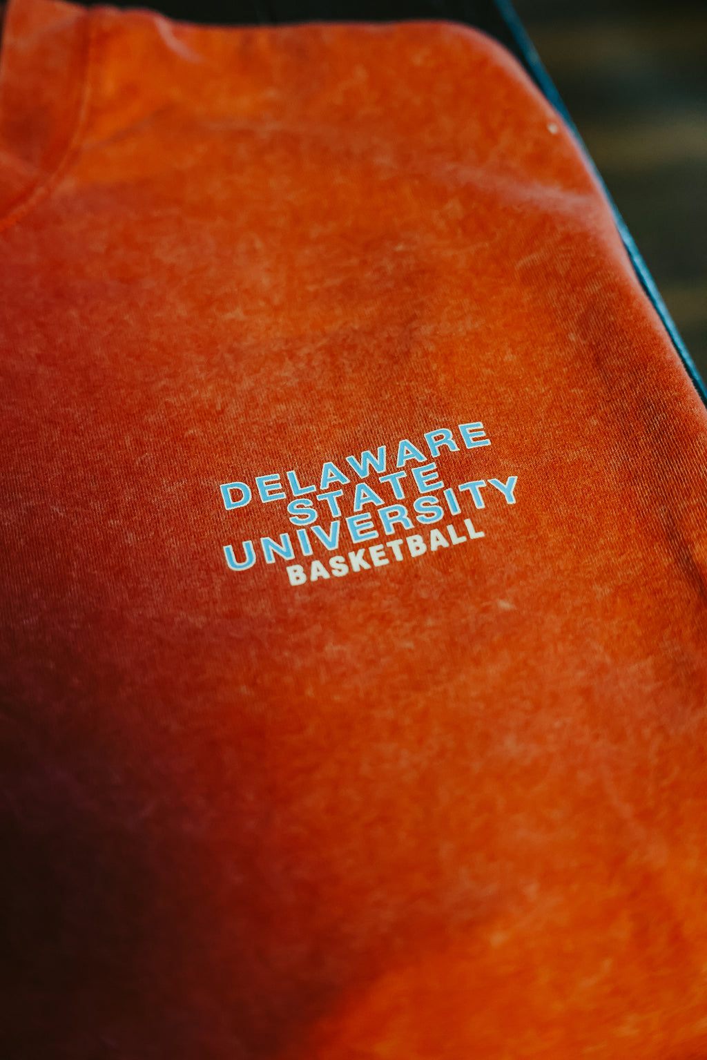 Vintage Washed Basketball Tee - Red | 1891 Society Team Edition