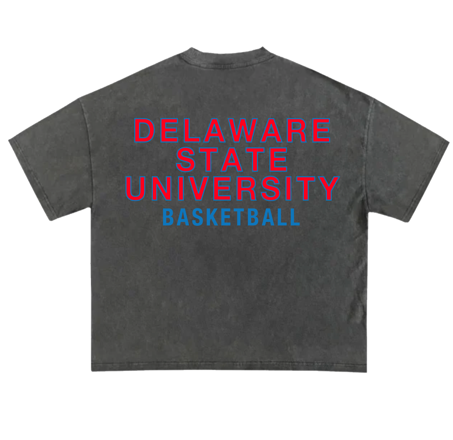 Vintage Washed Basketball Tee - Grey| 1891 Society Team Edition