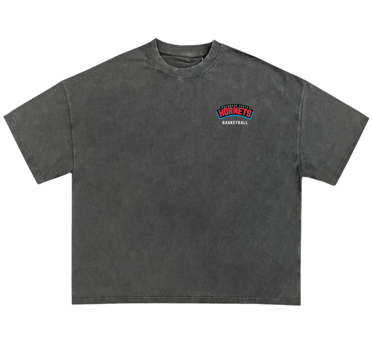 Vintage Washed Basketball Tee - Grey| 1891 Society Team Edition