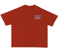 Vintage Washed Basketball Tee - Red | 1891 Society Team Edition
